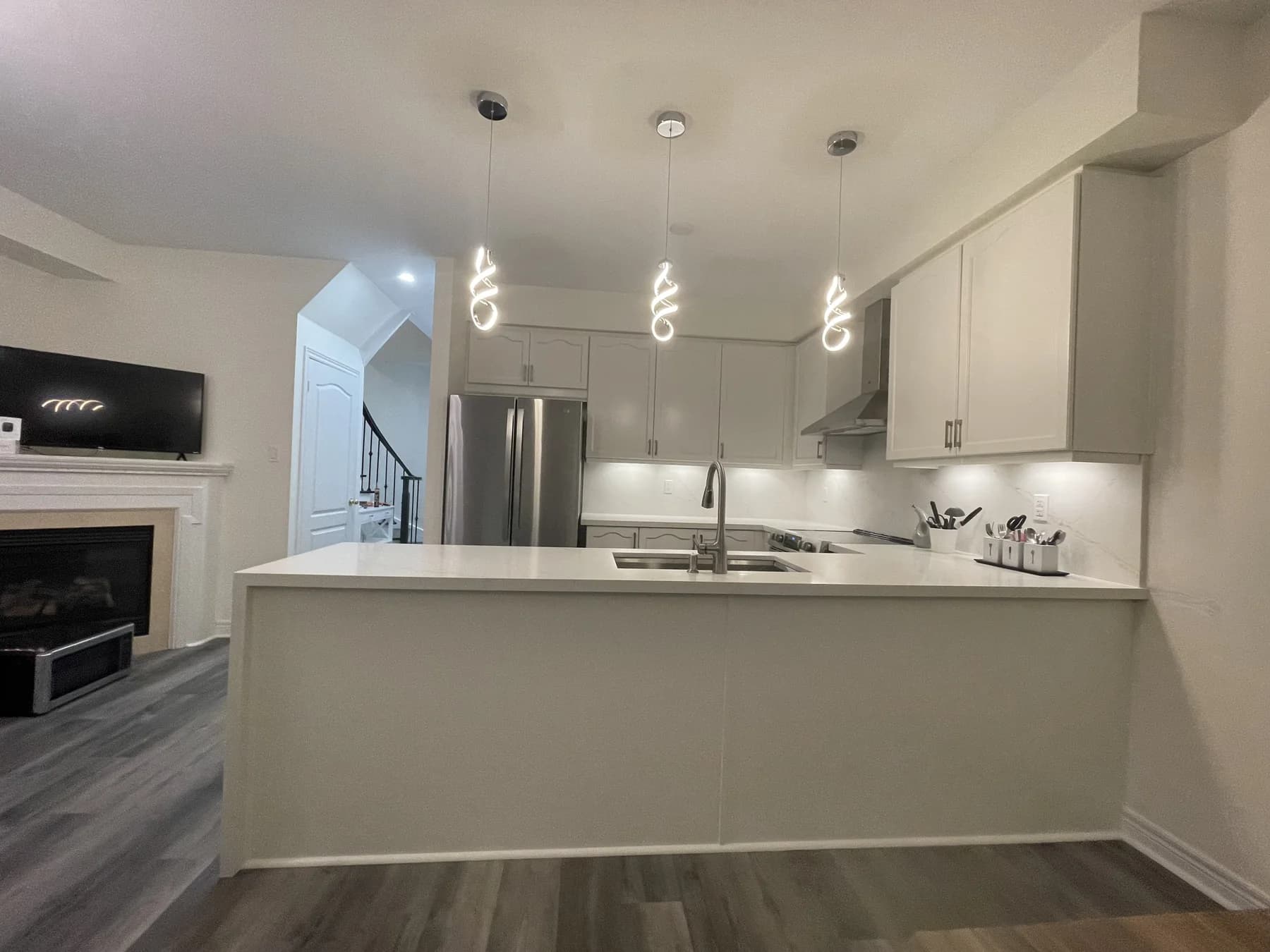 Kitchen inspiration for cabinet refinishing