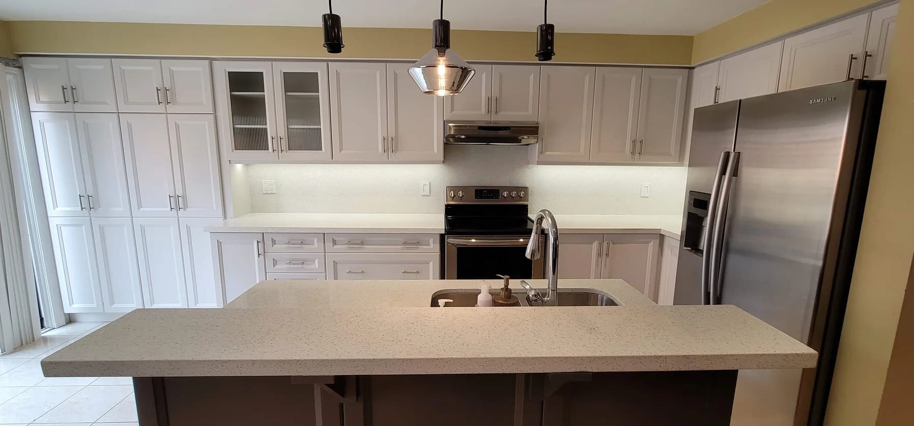 Professionally renewed kitchen cabinetry available to York homeowners